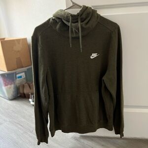 Nike Women's Olive Green Hoodie